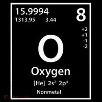 Oxygen Element (White) Flat Bill Trucker Hat