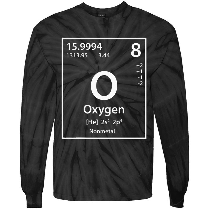 Oxygen Element (White) Tie-Dye Long Sleeve Shirt