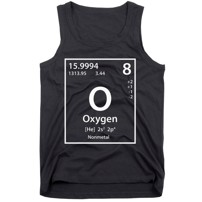 Oxygen Element (White) Tank Top