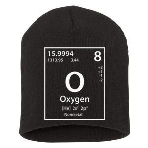 Oxygen Element (White) Short Acrylic Beanie