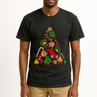Ornament Elements Xmas Tree Lights Christmas Matching Family Tall T-Shirt