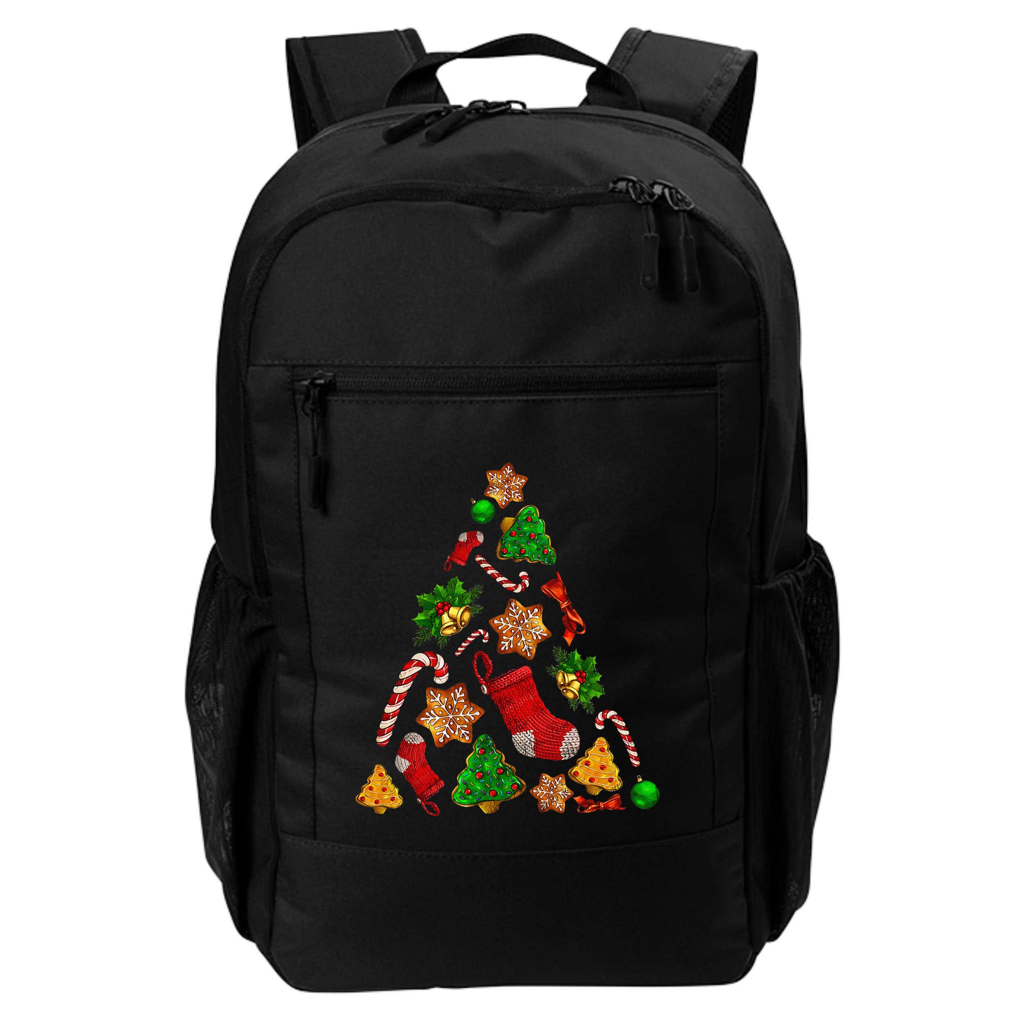 Ornament Elements Xmas Tree Lights Christmas Matching Family Backpack