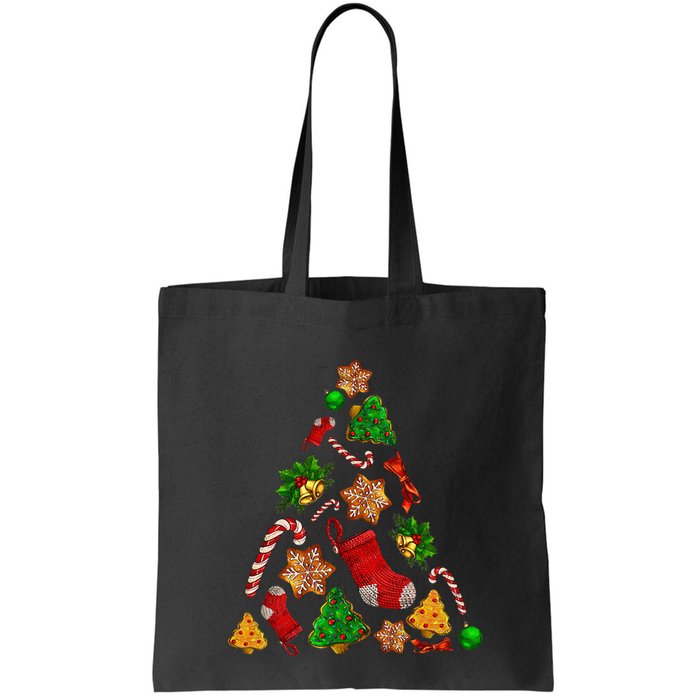Ornament Elements Xmas Tree Lights Christmas Matching Family Bag