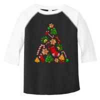 Ornament Elements Xmas Tree Lights Christmas Matching Family Toddler Fine Jersey T-Shirt