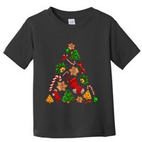 Ornament Elements Xmas Tree Lights Christmas Matching Family Toddler T-Shirt
