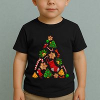 Ornament Elements Xmas Tree Lights Christmas Matching Family Toddler T-Shirt