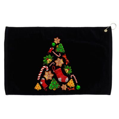 Ornament Elements Xmas Tree Lights Christmas Matching Family Grommeted Golf Towel
