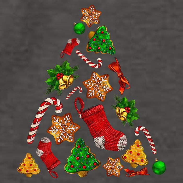Ornament Elements Xmas Tree Lights Christmas Matching Family Vector Backpack