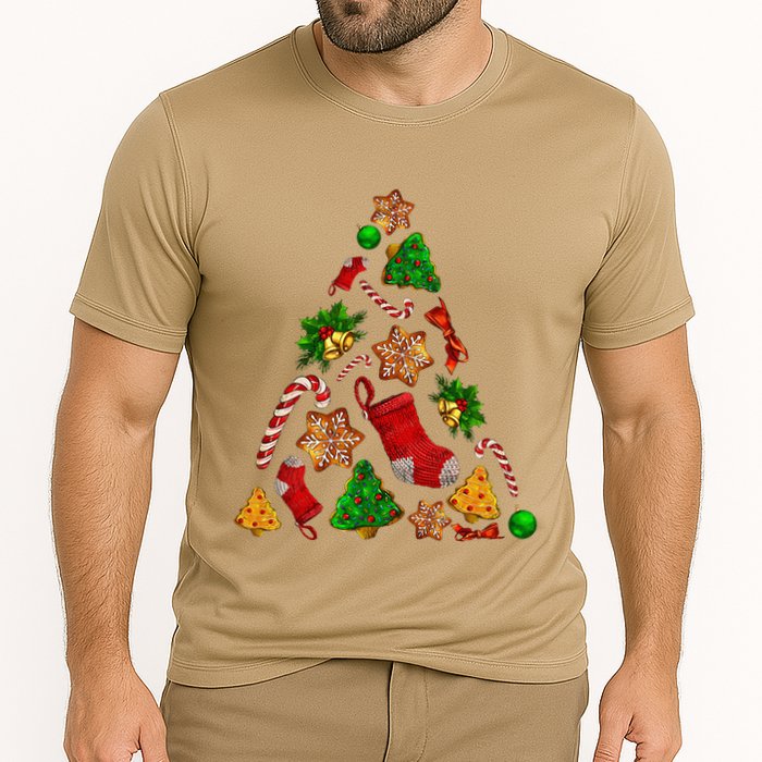 Ornament Elements Xmas Tree Lights Christmas Matching Family Performance Shirt