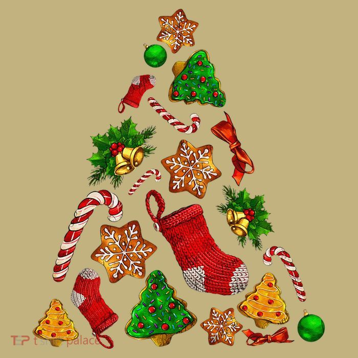 Ornament Elements Xmas Tree Lights Christmas Matching Family Performance Shirt
