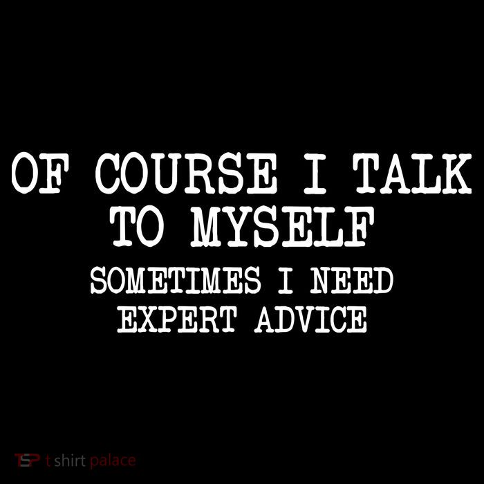 Of Course I Talk To My Self Cooling Performance Long Sleeve Crew