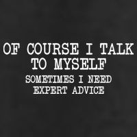 Of Course I Talk To My Self 25L Jumbo Tote