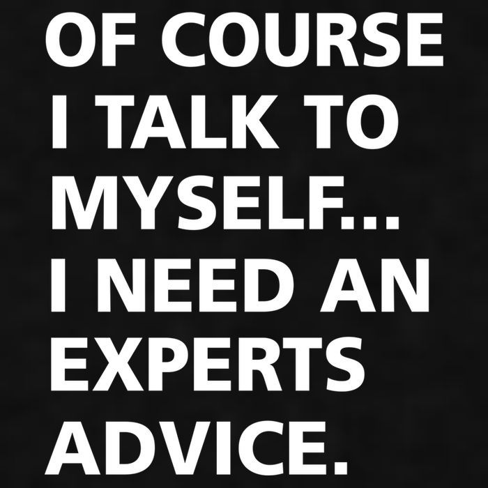 Of Course I Talk To Myself… I need an Experts Advice Ladies PosiCharge Tri-Blend Wicking Tank