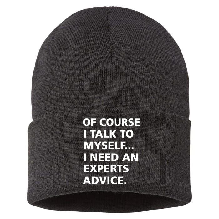 Of Course I Talk To Myself… I need an Experts Advice Sustainable Knit Beanie