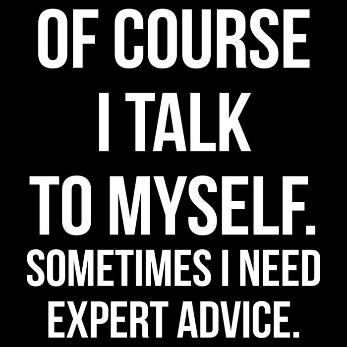 Of Course I Talk To Myself Sarcastic Mousepad