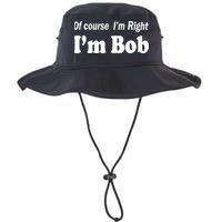 Of Course I'm Right I'm Bob Bucket Hat