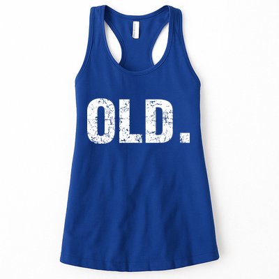 Old Funny 40th 50th 60th 70th Birthday Womens Tank Top