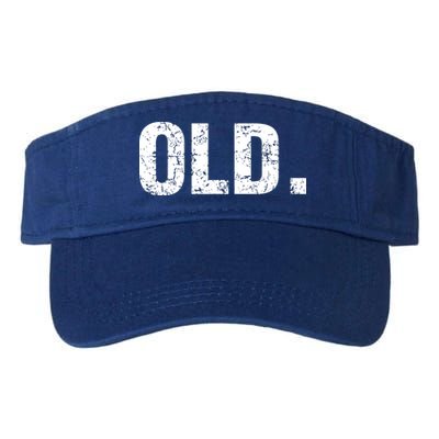 Old Funny 40th 50th 60th 70th Birthday Visor