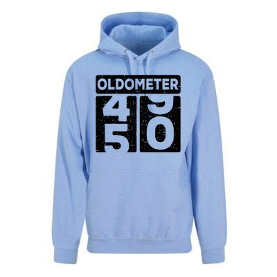 Odometer Funny 50th Birthday Gift Unisex Surf Hoodie