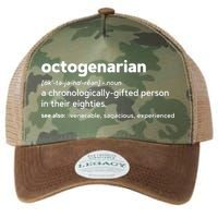 Octogenarian Funny 80th Birthday Legacy Tie Dye Trucker Hat