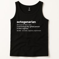 Octogenarian Funny 80th Birthday Tank Top
