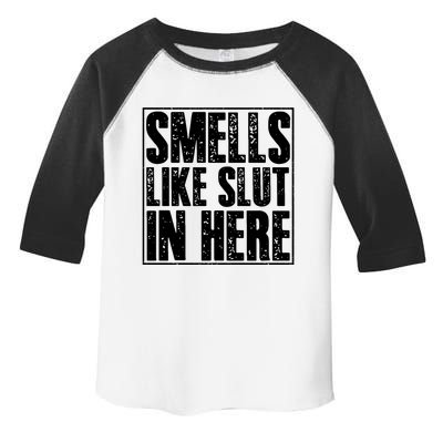 Offensive Funny Adult Humor, Smells Like Slut In Here Toddler Fine Jersey T-Shirt