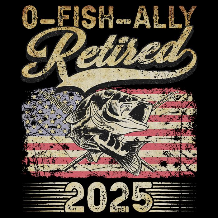 Oh Fish Ally Retired 2025 Funny Fishing Retirement Gifts Cooling Performance Crew T-Shirt