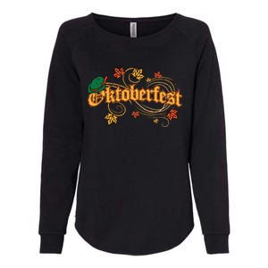 Oktoberfest Fall Autumn Leaves German Costume Womens California Wash Sweatshirt