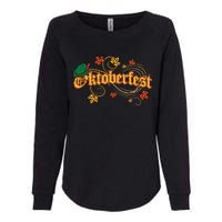 Oktoberfest Fall Autumn Leaves German Costume Womens California Wash Sweatshirt