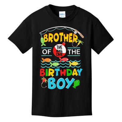 O Fish Ally One Birthday Outfit Brother Of The Birthday Kids T-Shirt