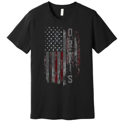 Orvis Family American Flag Premium T-Shirt