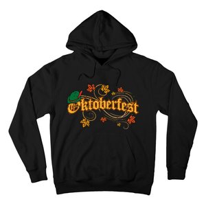 Oktoberfest Fall Autumn Leaves German Costume Hoodie