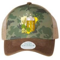 Oktoberfest Fall Autumn Beer Splatter Legacy Tie Dye Trucker Hat