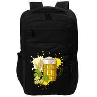Oktoberfest Fall Autumn Beer Splatter Impact Tech Backpack