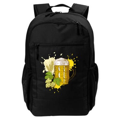 Oktoberfest Fall Autumn Beer Splatter Backpack