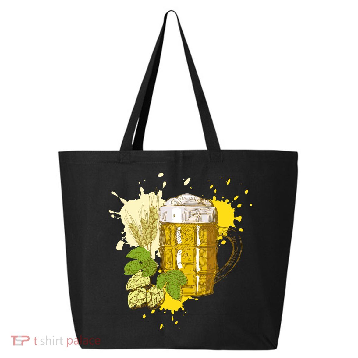 Oktoberfest Fall Autumn Beer Splatter 25L Jumbo Tote