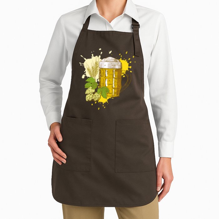 Oktoberfest Fall Autumn Beer Splatter Apron