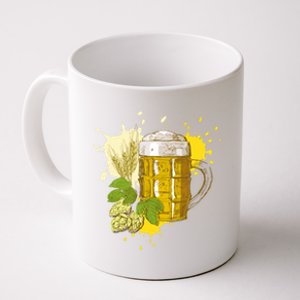 Oktoberfest Fall Autumn Beer Splatter Coffee Mug