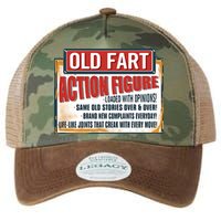 Old Fart Action Figure Loaded With Opinions Legacy Tie Dye Trucker Hat
