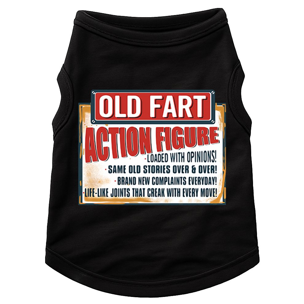 Old Fart Action Figure Loaded With Opinions Doggie Tank