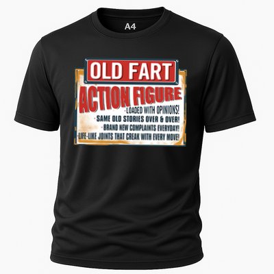 Old Fart Action Figure Loaded With Opinions Performance Shirt