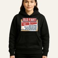 Old Fart Action Figure Loaded With Opinions Hoodie