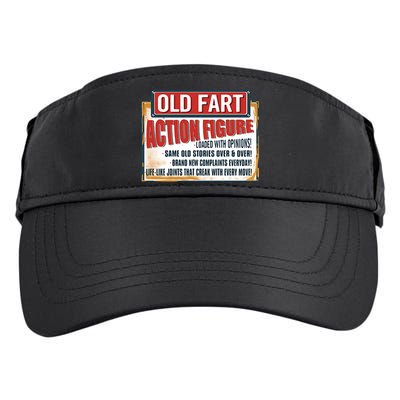 Old Fart Action Figure Loaded With Opinions Adult Drive Performance Visor