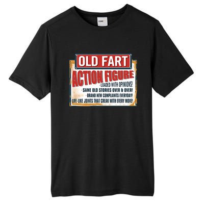 Old Fart Action Figure Loaded With Opinions Tall Fusion ChromaSoft Performance T-Shirt