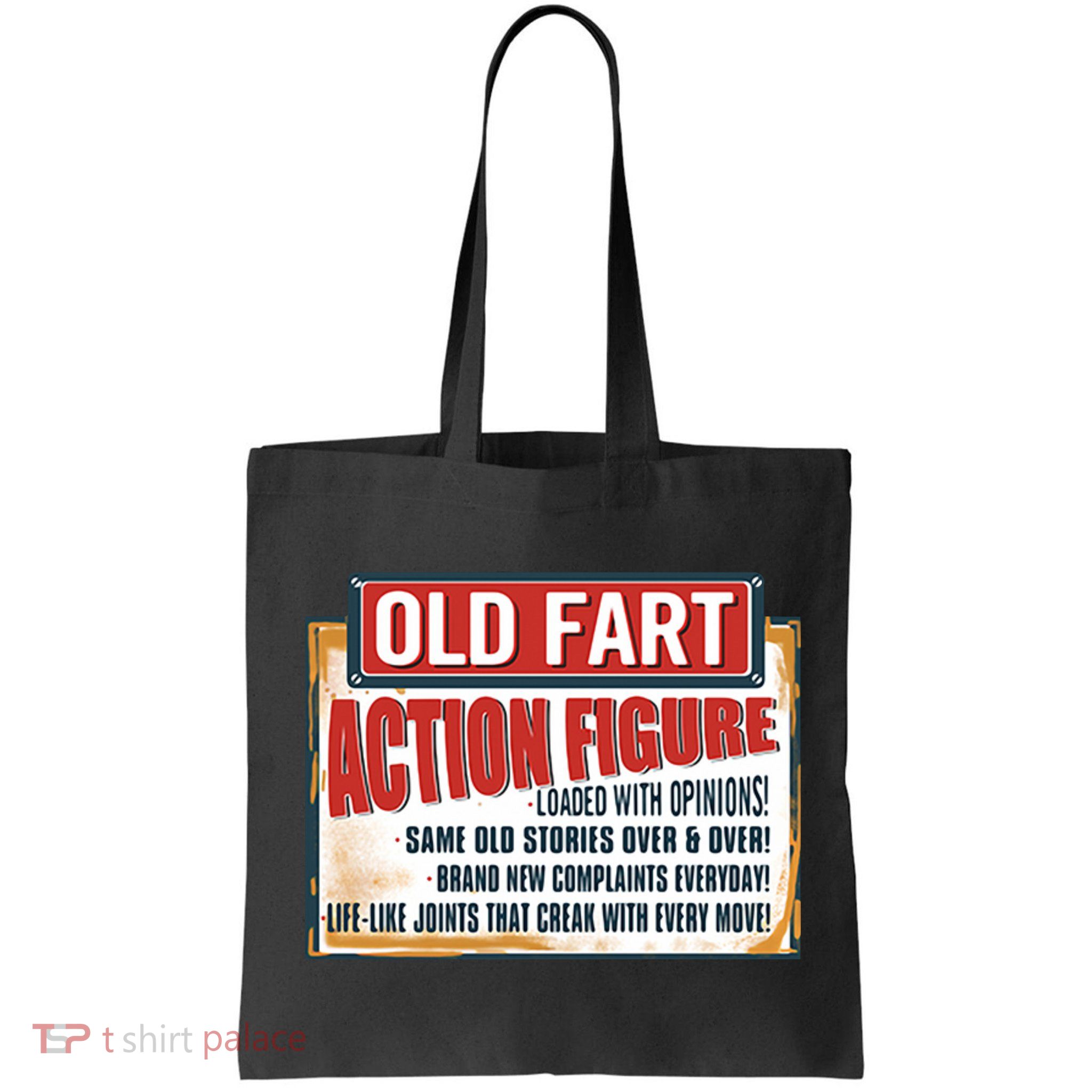 Old Fart Action Figure Loaded With Opinions Bag