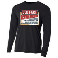 Old Fart Action Figure Loaded With Opinions Cooling Performance Long Sleeve Crew