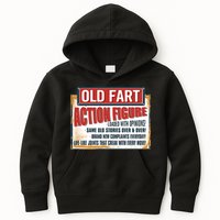 Old Fart Action Figure Loaded With Opinions Kids Hoodie