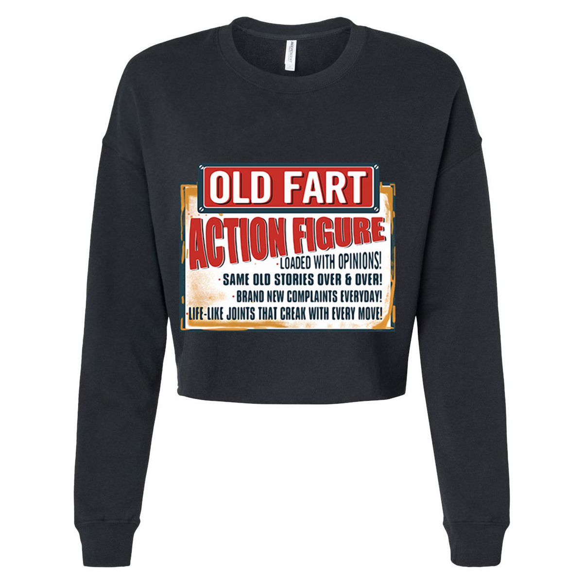 Old Fart Action Figure Loaded With Opinions Kids Hoodie