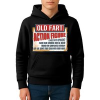 Old Fart Action Figure Loaded With Opinions Kids Hoodie