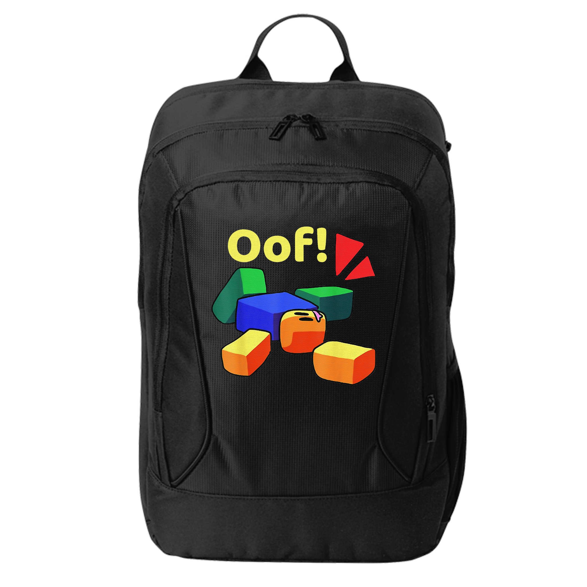 OOF! Funny Blox Noob Gamer Gifts For Gamers City Backpack